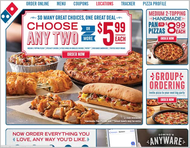 Dominos Pizza High Value Offer Attract Clients
